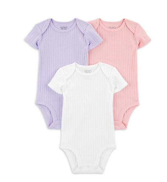 Conjunto de Bodys Tons Neutros Carter's