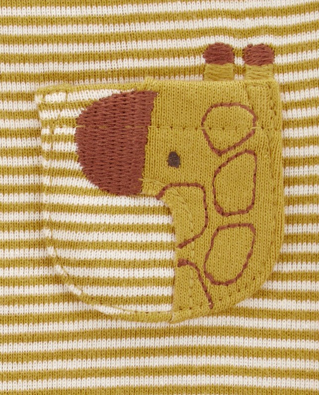 Conjunto Body Animais e Listras Carter's