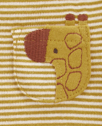 Conjunto Body Animais e Listras Carter's