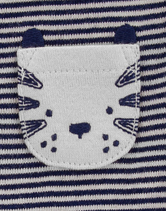 Conjunto Body Animais e Listras Carter's