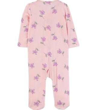 Pijama Vicose Rosa Floral Carter's