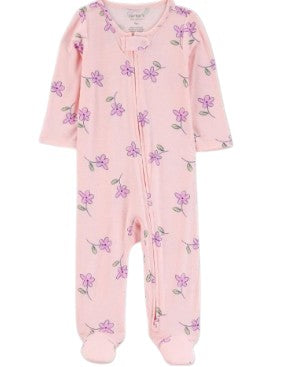 Pijama Vicose Rosa Floral Carter's