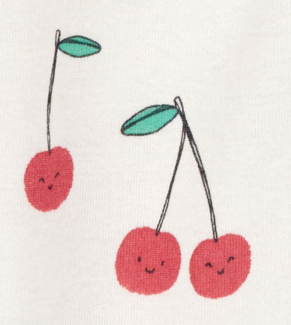Pijama de Algodão com Estampa de Cereja Carter's