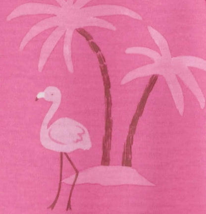 Pijama Poliéster/Algodão Flamingo Carter's