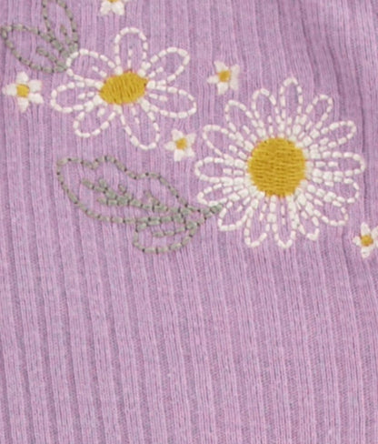 Pijama Floral Roxo Carter's